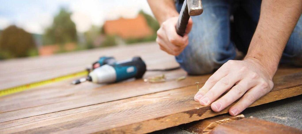 Floor carpentry